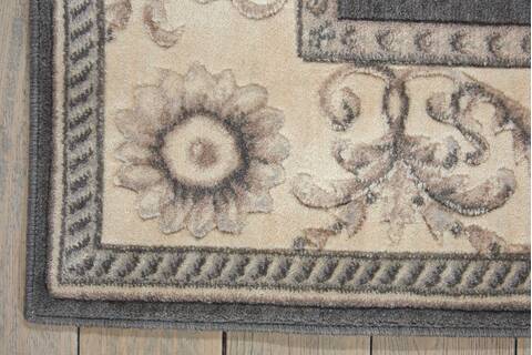Nourison Somerset Grey 79 X 1010 Area Rug 805-103720 Image 1