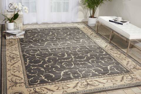 Nourison Somerset Grey 79 X 1010 Area Rug 805-103720 Image 3