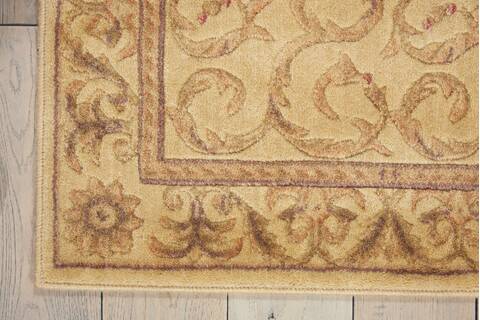 Nourison Somerset Beige Runner 23 X 80 Area Rug 805-103723 Image 1