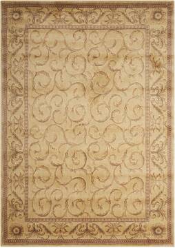 Nourison Somerset Beige Rectangle 4x6 ft Polyester Carpet 103724