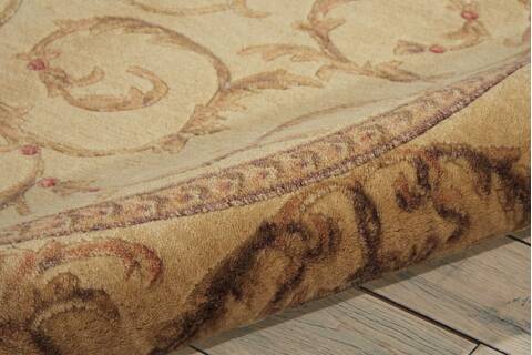 Nourison Somerset Beige Round 56 X 56 Area Rug 805-103726 Image 2