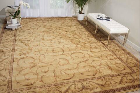 Nourison Somerset Beige 96 X 130 Area Rug 805-103728 Image 3