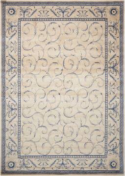 Nourison Somerset Beige Rectangle 2x3 ft Polyester Carpet 103729