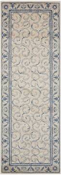 Nourison Somerset Beige Runner 6 to 9 ft Polyester Carpet 103731