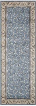 Nourison Somerset Blue Runner 2'0" X 5'9" Area Rug  805-103744