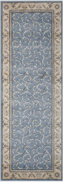 Nourison Somerset Blue Runner 23 X 80 Area Rug 805-103745 Image 0