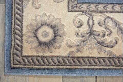 Nourison Somerset Blue 79 X 1010 Area Rug 805-103749 Image 1