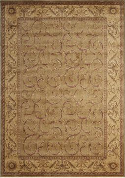 Nourison SOMERSET Brown Rectangle 5x7 ft poly acrylic Carpet 103754