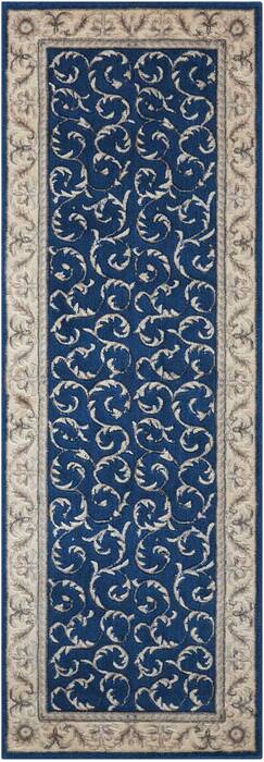 Nourison Somerset Blue Runner 23 X 80 Area Rug 805-103759 Image 0