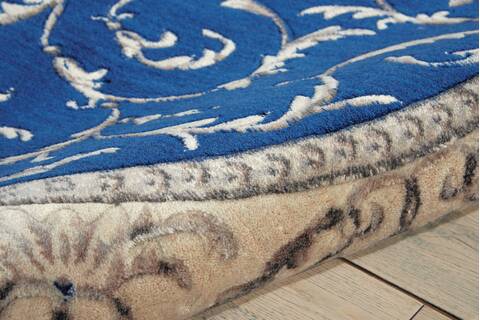 Nourison Somerset Blue Round 56 X 56 Area Rug 805-103762 Image 2
