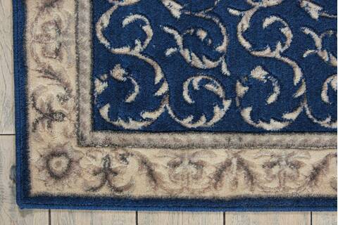 Nourison Somerset Blue 79 X 1010 Area Rug 805-103763 Image 1