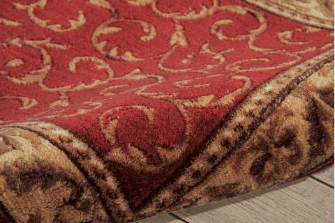 Nourison Somerset Red Runner 20 X 59 Area Rug 805-103772 Image 2