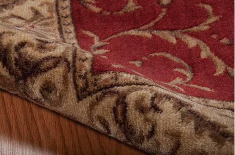Nourison Somerset Red Round 56 X 56 Area Rug 805-103776 Image 2