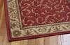 Nourison Somerset Red Round 56 X 56 Area Rug 805-103776 Thumb 1
