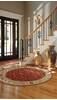 Nourison Somerset Red Round 56 X 56 Area Rug 805-103776 Thumb 3