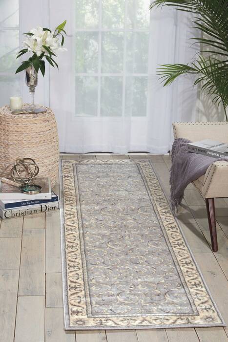 Nourison Somerset Grey Runner 23 X 80 Area Rug 805-103780 Image 3