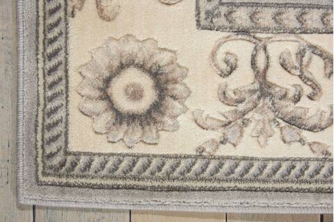 Nourison Somerset Grey Round 56 X 56 Area Rug 805-103783 Image 1