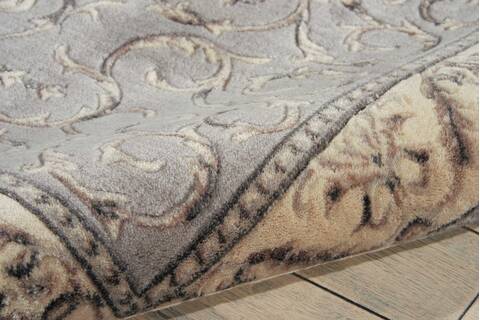 Nourison Somerset Grey Round 56 X 56 Area Rug 805-103783 Image 2