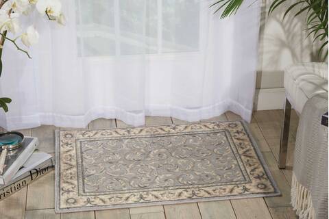 Nourison Somerset Grey Round 56 X 56 Area Rug 805-103783 Image 3