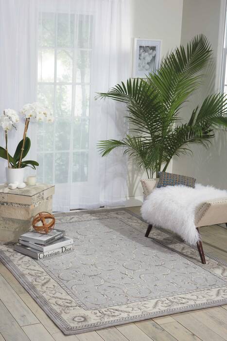 Nourison Somerset Grey 79 X 1010 Area Rug 805-103784 Image 3