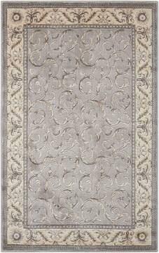 Nourison Somerset Grey Rectangle 8x11 ft Polyester Carpet 103784
