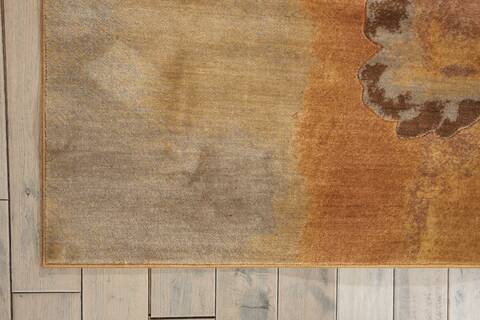 Nourison Somerset Beige Runner 20 X 59 Area Rug 805-103835 Image 1