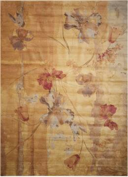 Nourison Somerset Beige Rectangle 10x13 ft Polyester Carpet 103841