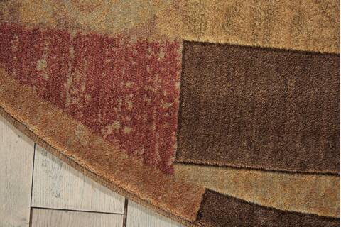 Nourison Somerset Multicolor Round 56 X 56 Area Rug 805-103855 Image 1