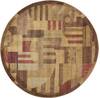 Nourison Somerset Multicolor Round 56 X 56 Area Rug  805-103855 Thumb 0