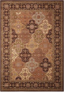 Nourison SOMERSET Multicolor Rectangle 8x11 ft poly acrylic Carpet 103886