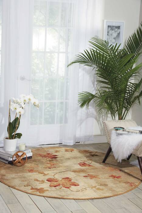 Nourison Somerset Multicolor Round 56 X 56 Area Rug 805-103893 Image 3