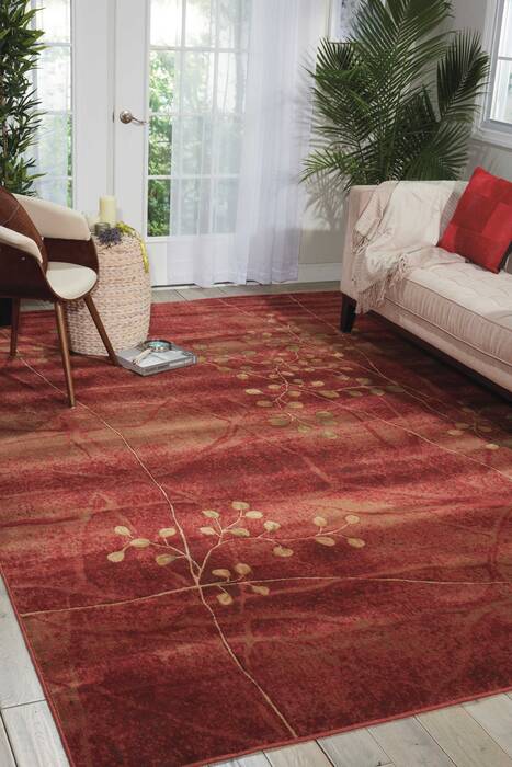 Nourison Somerset Red 20 X 29 Area Rug 805-103911 Image 3