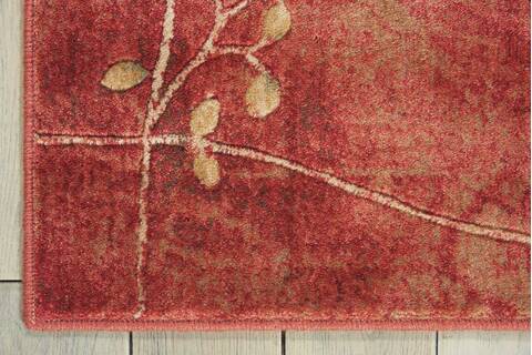 Nourison Somerset Red Runner 23 X 80 Area Rug 805-103913 Image 1