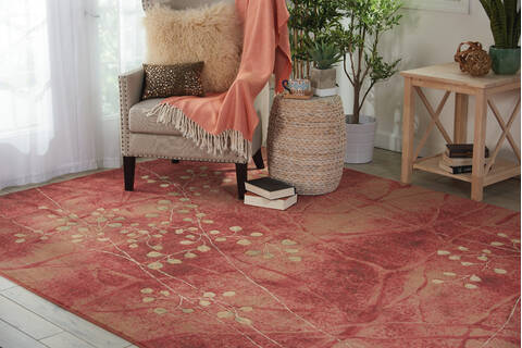 Nourison Somerset Red 79 X 1010 Area Rug 805-103917 Image 3