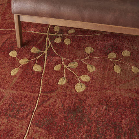 Nourison Somerset Red 79 X 1010 Area Rug 805-103917 Image 4
