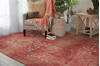 Nourison Somerset Red 79 X 1010 Area Rug  805-103917 Thumb 3