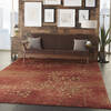Nourison Somerset Red 79 X 1010 Area Rug  805-103917 Thumb 5
