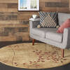 Nourison Somerset Brown Round 36 X 36 Area Rug  805-103922 Thumb 5