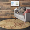 Nourison Somerset Brown Round 56 X 56 Area Rug  805-103925 Thumb 3