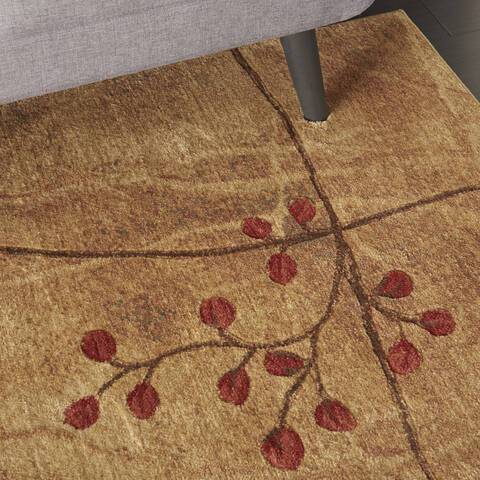 Nourison Somerset Brown 67 X 97 Area Rug 805-103927 Image 4