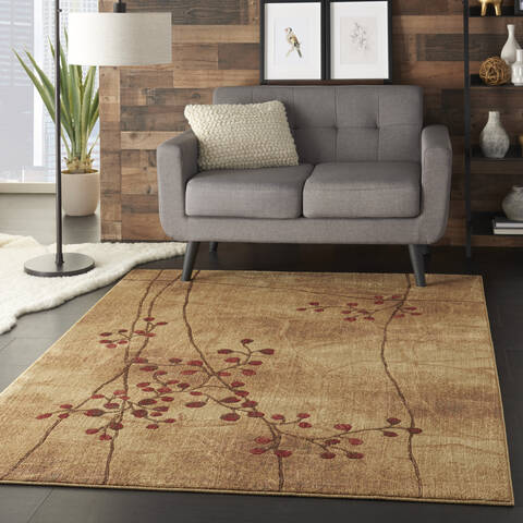Nourison Somerset Brown 67 X 97 Area Rug 805-103927 Image 5