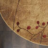 Nourison Somerset Brown Round 79 X 79 Area Rug 805-103929 Thumb 1