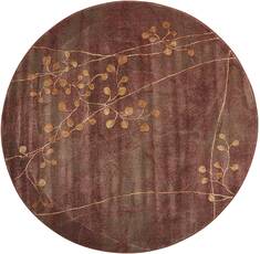 Nourison Somerset Multicolor Round 5'6" X 5'6" Area Rug  805-103936