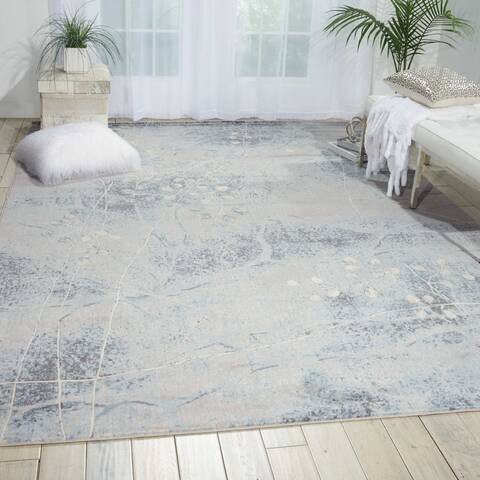 Nourison Somerset Grey 20 X 29 Area Rug 805-103938 Image 3