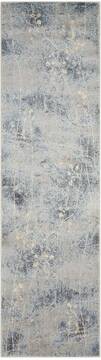 Nourison Somerset Grey Runner 6 ft and Smaller Polyester Carpet 103939