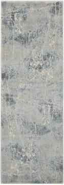 Nourison Somerset Grey Runner 6 to 9 ft Polyester Carpet 103940