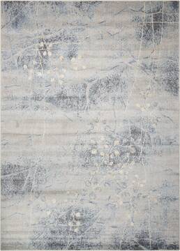 Nourison Somerset Grey Rectangle 4x6 ft Polyester Carpet 103941