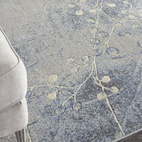 Nourison Somerset Grey 53 X 75 Area Rug 805-103942 Image 4