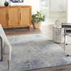 Nourison Somerset Grey 53 X 75 Area Rug  805-103942 Thumb 3