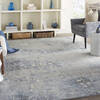 Nourison Somerset Grey 79 X 1010 Area Rug  805-103944 Thumb 3